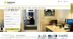Desktop Screenshot of pantojainmobiliaria.es