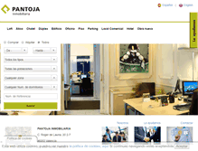 Tablet Screenshot of pantojainmobiliaria.es